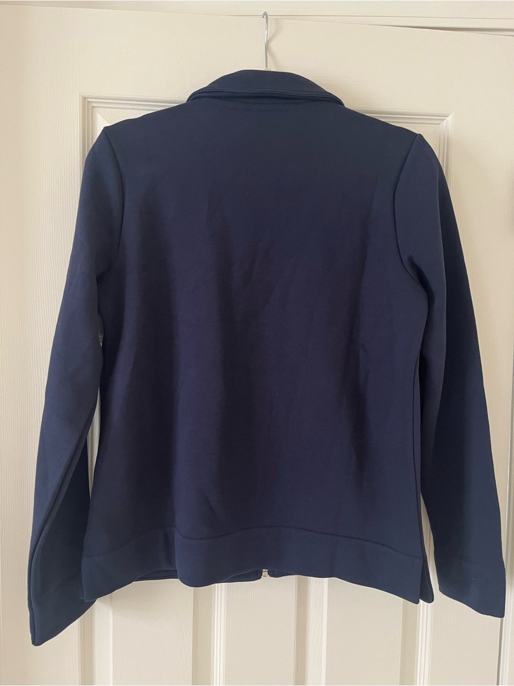 Kettlewell Fleece Lined Zip-Front Jacket, Navy, Medium, NWT Cotton Minimalist - Picture 3 of 8
